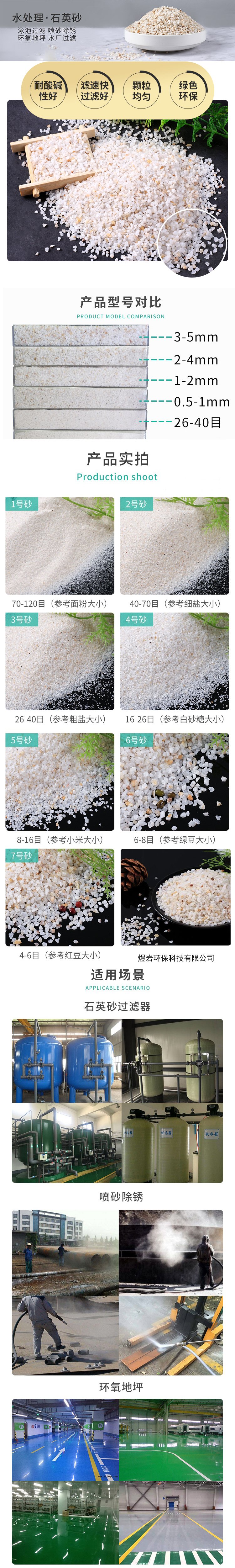 喷砂除锈分解有机物杀虫剂石英砂5-10cm（煜岩矿产）孔隙可控_69852de8.jpg