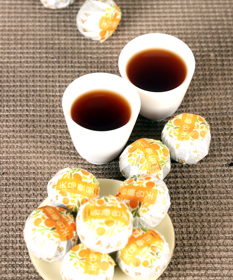 小青柑 天马一号普洱茶熟茶 散茶梅江一号 陈皮普洱熟茶 库存充足_dc8c3160.png