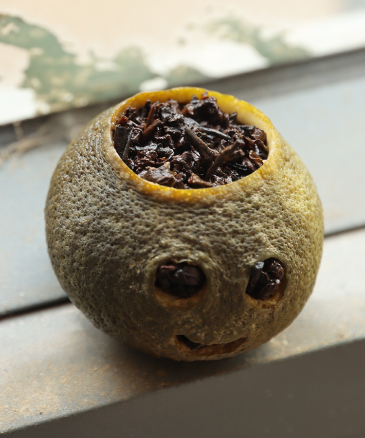 小青柑 天马一号普洱茶熟茶 散茶梅江一号 陈皮普洱熟茶 库存充足_746ba12a.png