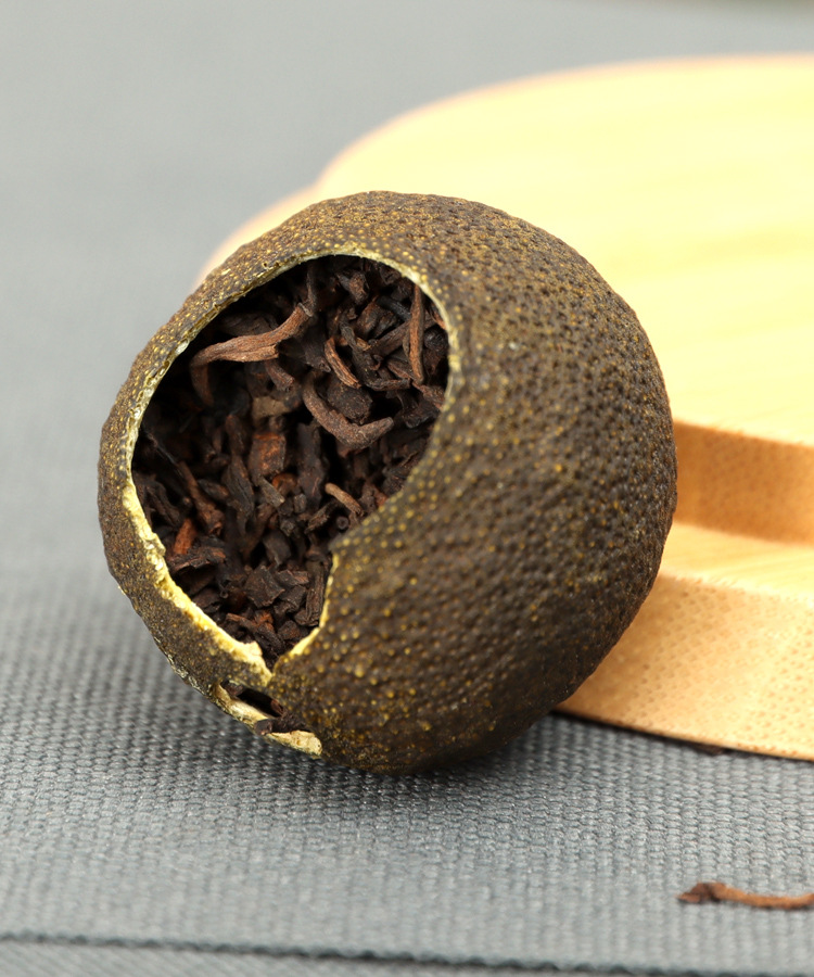 小青柑 天马一号普洱茶熟茶 散茶梅江一号 陈皮普洱熟茶 库存充足_fcb3314c.png